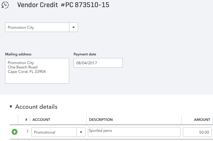 What Is A Vendor Credit And How Do You Record E Wipfli