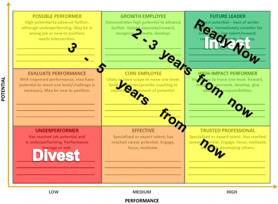 Employee performance matrix